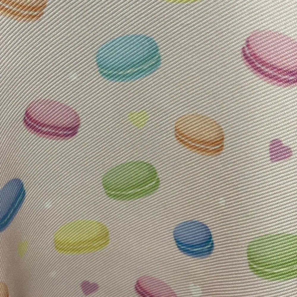 Samara Macaron Print Dress w/ Satin Ribbon 18 Months